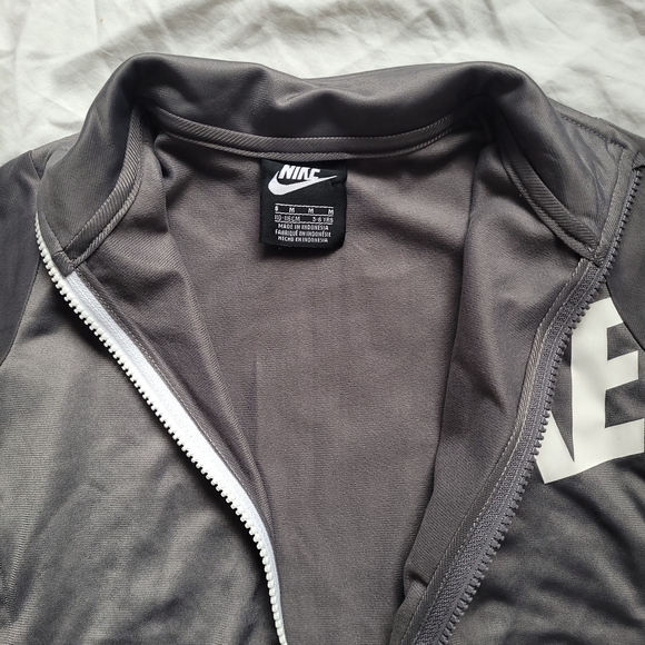 Nike Kids Tracksuit 2 Piece Full Zip Jacket Large Logo Spell Out Youth Size 5/6 - Picture 4 of 15
